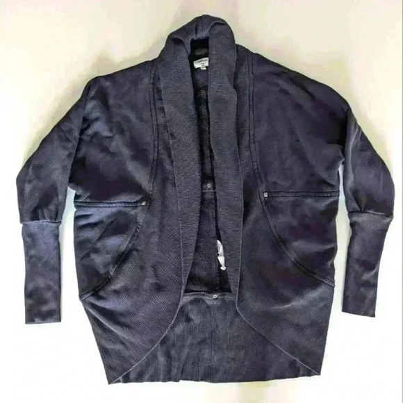 Aritzia, Wilfred,  Studded Cacoon cardigan, black, Sz XS, - Picture 2 of 5